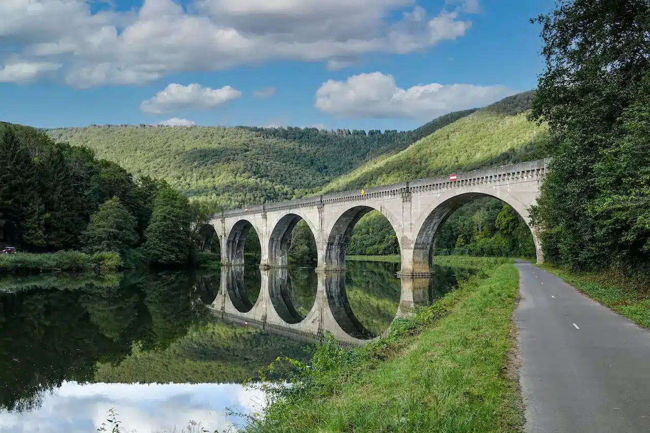 Ardennes pont du chemin de fer