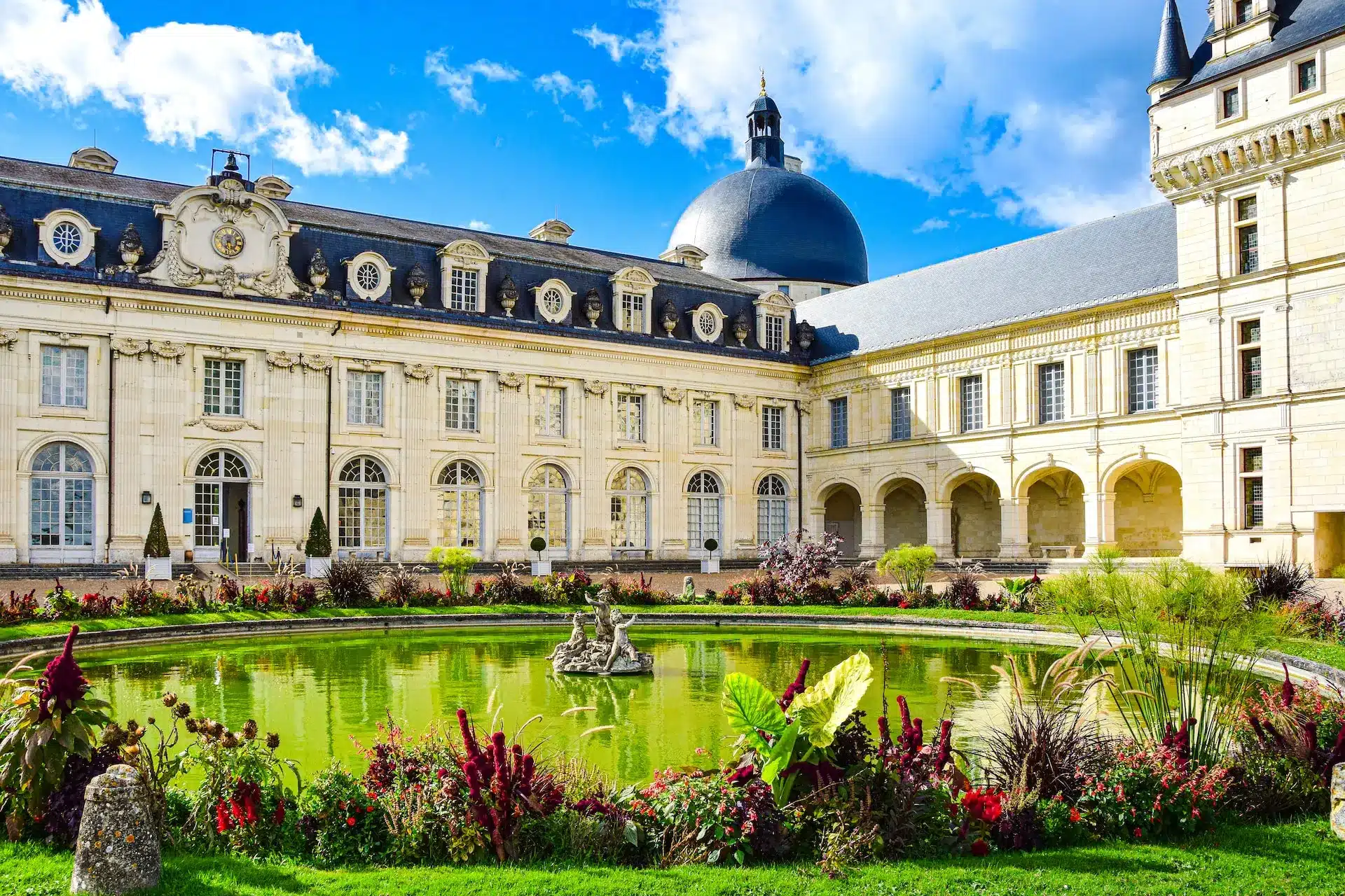 château de Valençay dans l'Indre