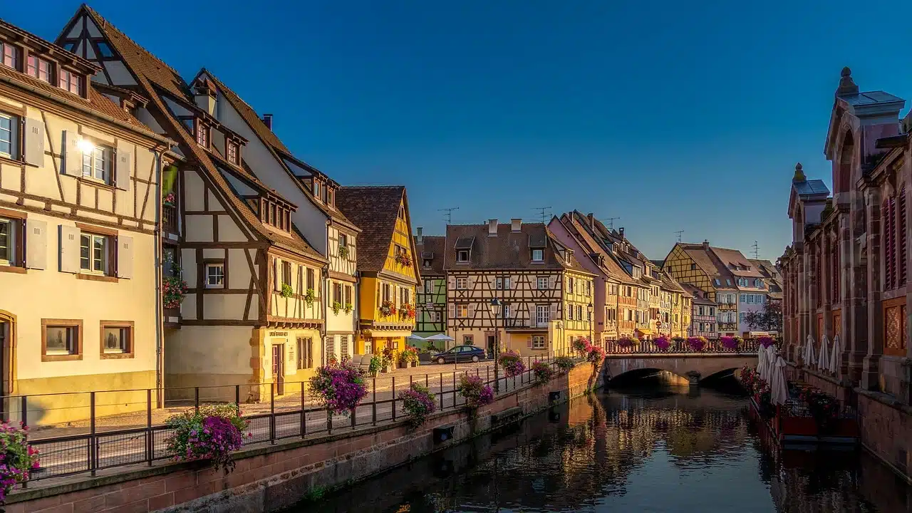 Colmar la petite Venise dans le Haut-Rhin